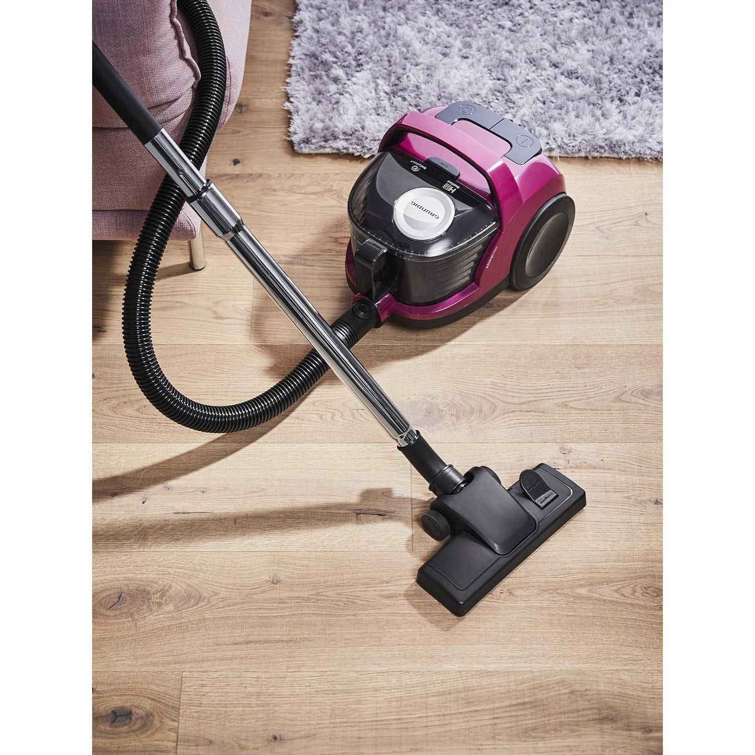 Bagless Vacuum Cleaner Grundig VCC3870A, 1.8L