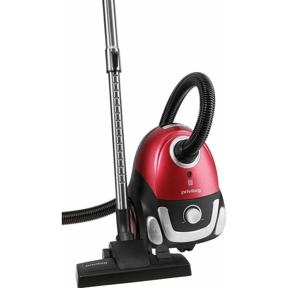 Dust Vacuum Cleaner 700 Watt, Privileg, Red