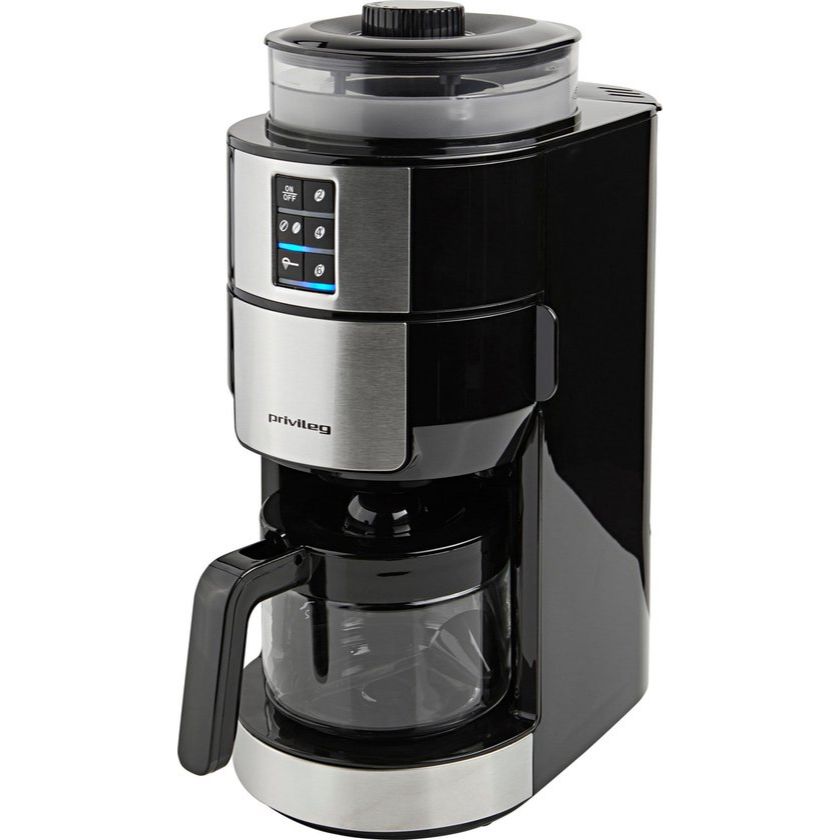 6-Cup Coffee Maker with Grinder, Privileg