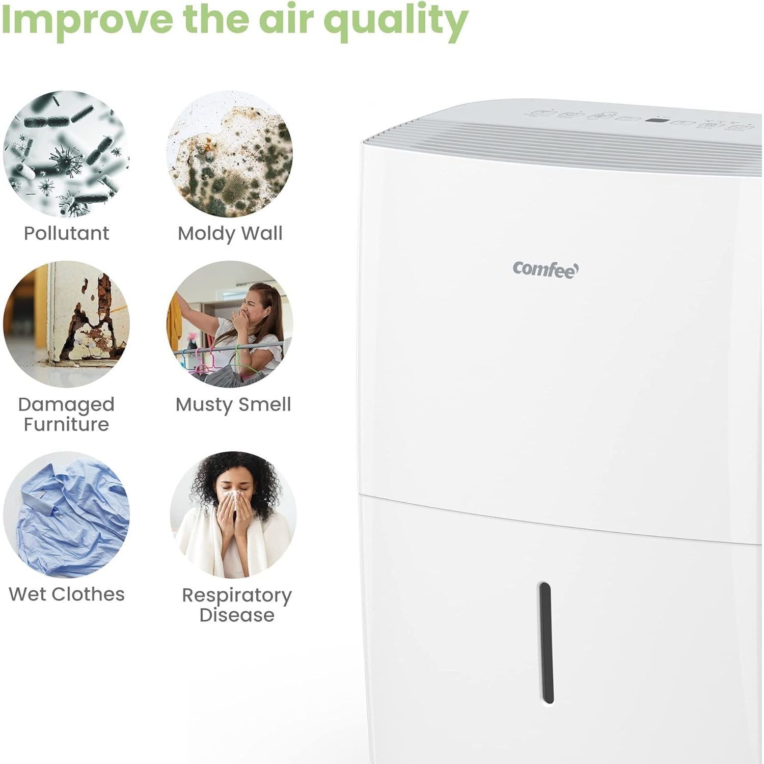 Dehumidifier Comfee Midea MDDF-20DEN7 WF