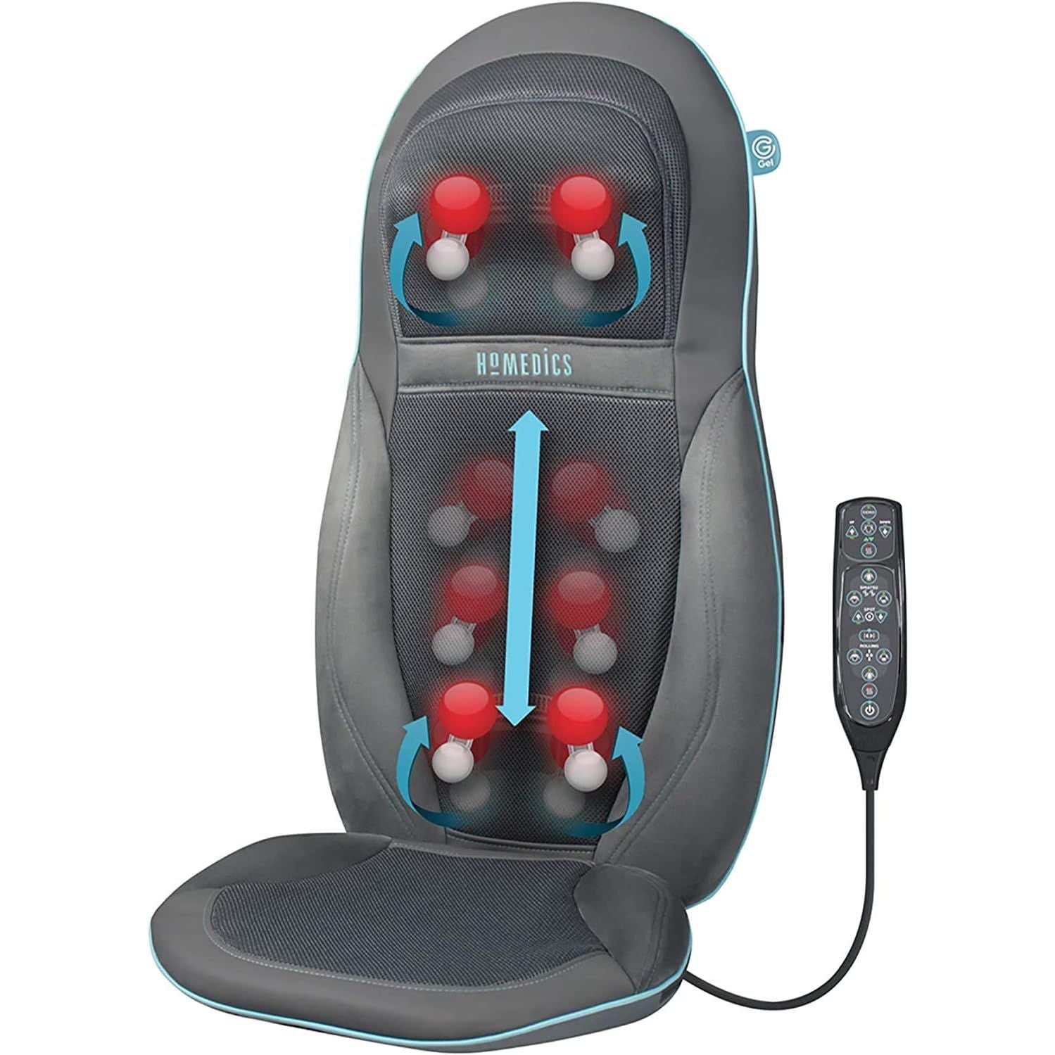 Shiatsu Back Massager with Heat - HoMedics