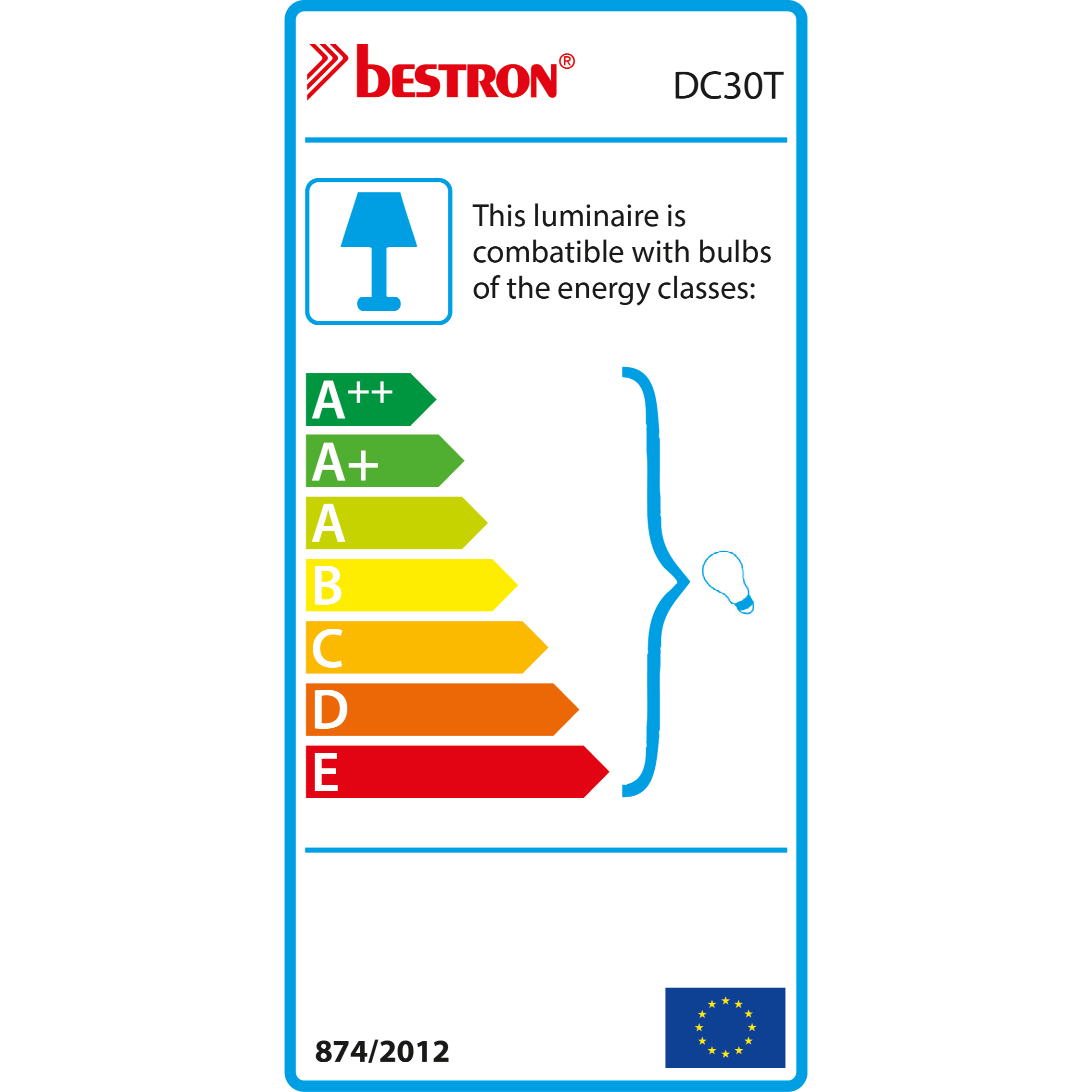 Ceiling Fan DC 30 T Bestron Capri