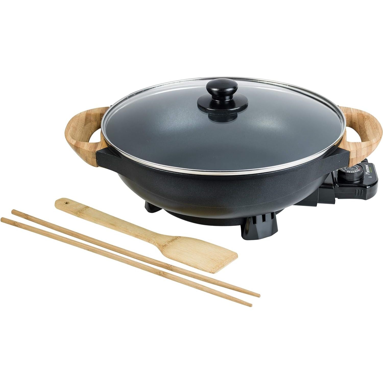 Electric Wok Bestron AEW100AS - Black