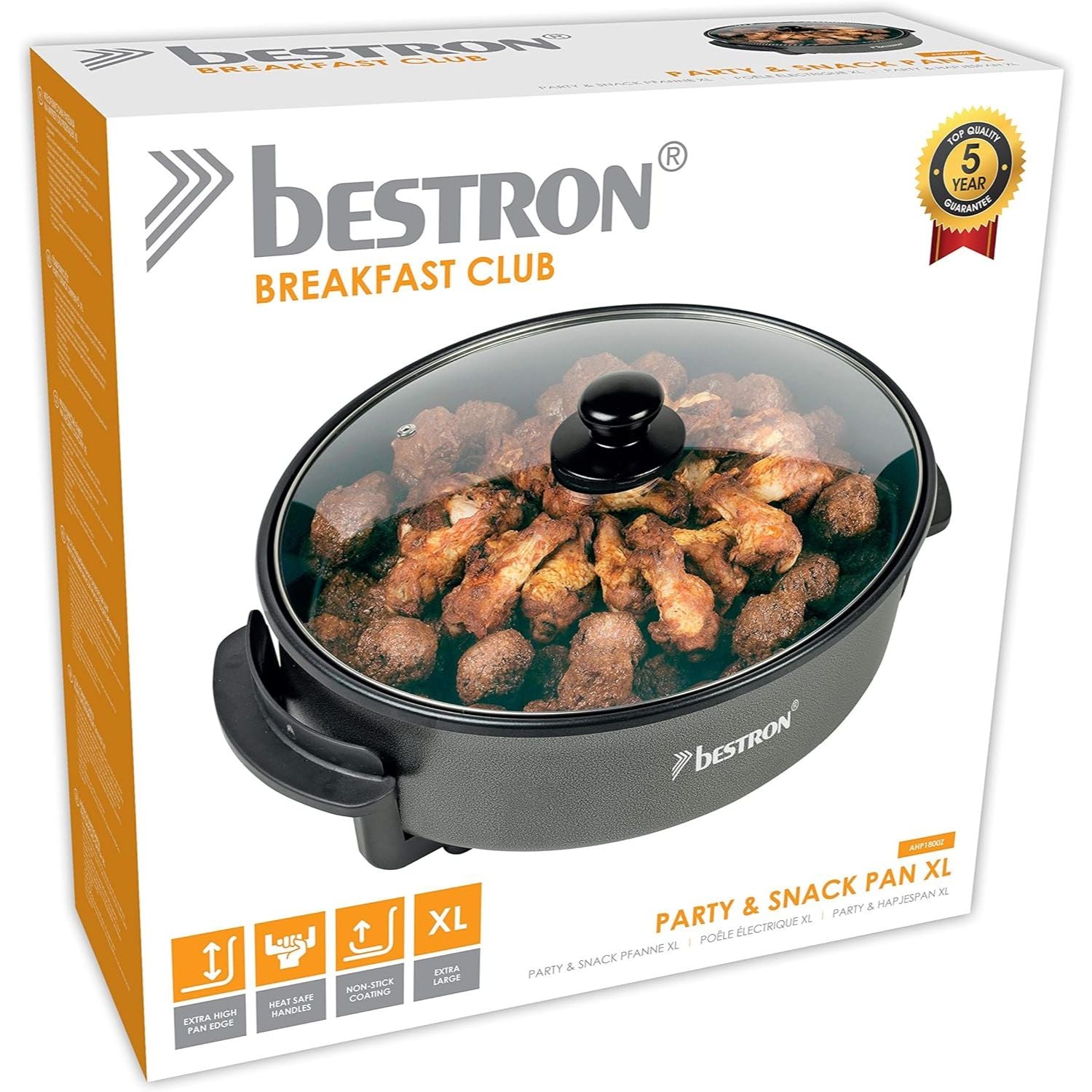 Electric Casserole Bestron AHP1800Z - Black