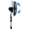 45cm Bestron Black Stand Fan - Cool Any Room.