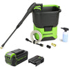 40V Cordless Pressure Washer Greenworks 4Ah