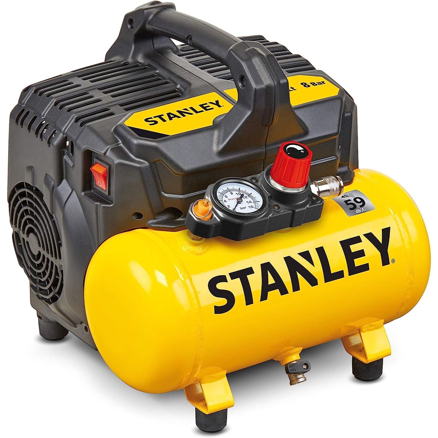 Air Compressor, Stanley Silent, 50L