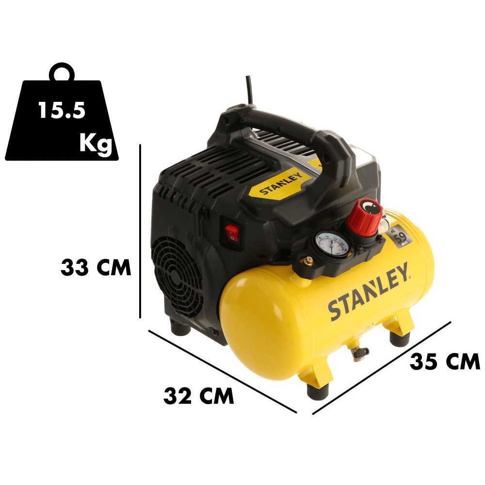 Air Compressor, Stanley Silent, 50L