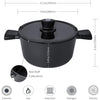 Rock Optimized Nonstick Stockpot by Sky Light