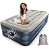 Inflatable Bed with Built-in Cushion by iDOO,